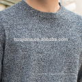 schwarz / weiß AB Garn stricken Herren Cashmere-Pullover